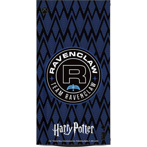 Wizarding Worlds Harry Potter Team Ravenclaw XBox Series X Digital Edition Console Skin